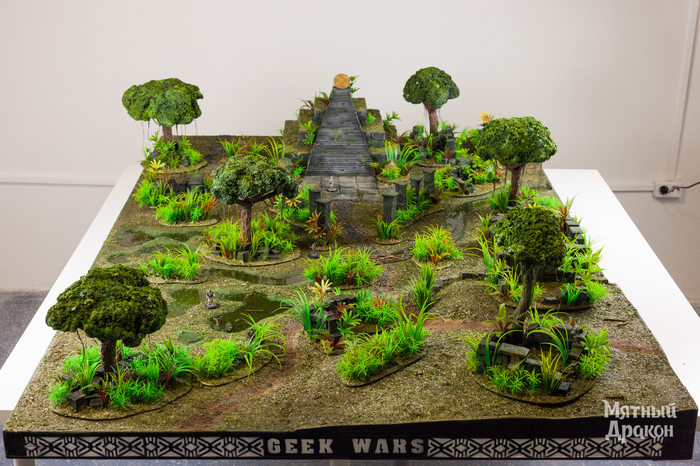 Snakes in the desktop jungle - My, Miniature, Toy soldiers, Snake, Terrane, Warhammer 40k, Mayan, Warhammer, Board games, Longpost