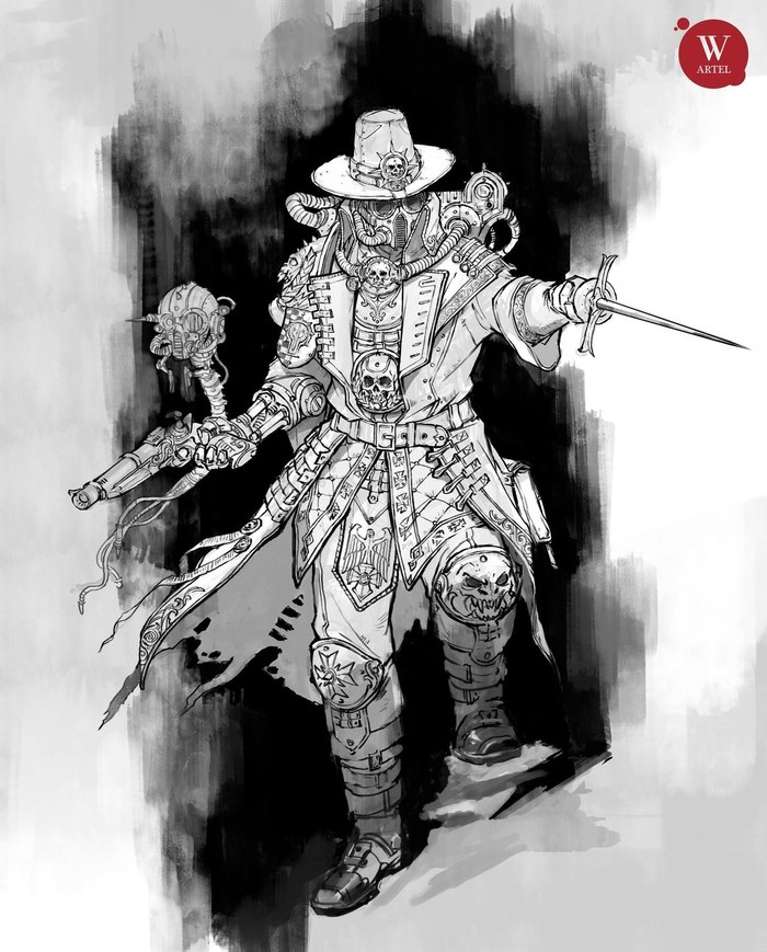 " , !" Warhammer 40k, Inquisition, Wh Art