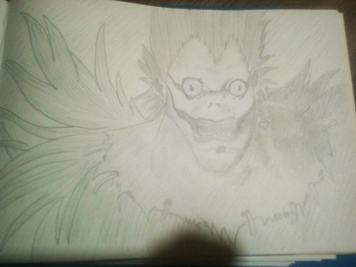 Death note. Ryuk. - My, Ryuk, Death note