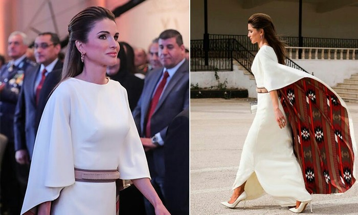 Queen of Jordan - Queen, Jordan, The dress, Fashion, Cloth