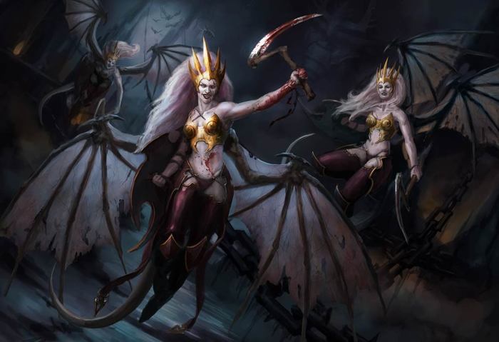 We are not such, Life is so... - Warhammer: age of sigmar, Daughters of Khaine, Aos Art, 