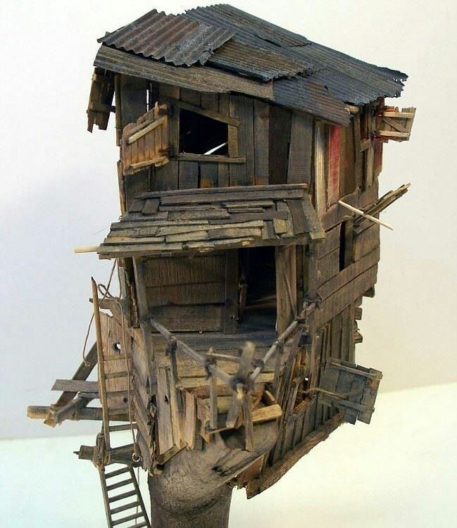 Illustrations - Pinterest, Wood sculpture, House, Installation, Longpost