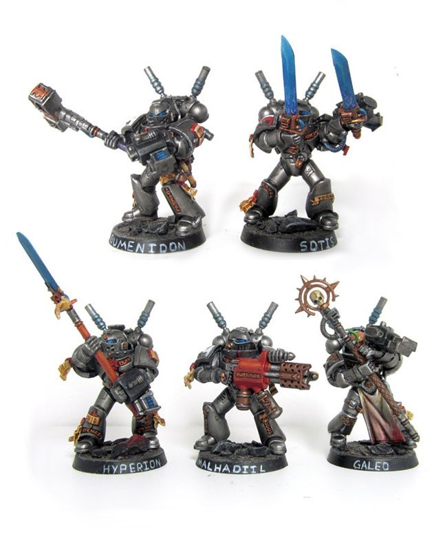 Gray knights - Моделизм, Warhammer 40k, Wh miniatures, Grey Knights, Длиннопост