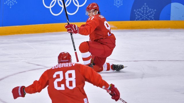 Russian hockey players defeated the Germans and won the gold of the Olympics - Olympiad, Pyeongchang, Russia, Germany