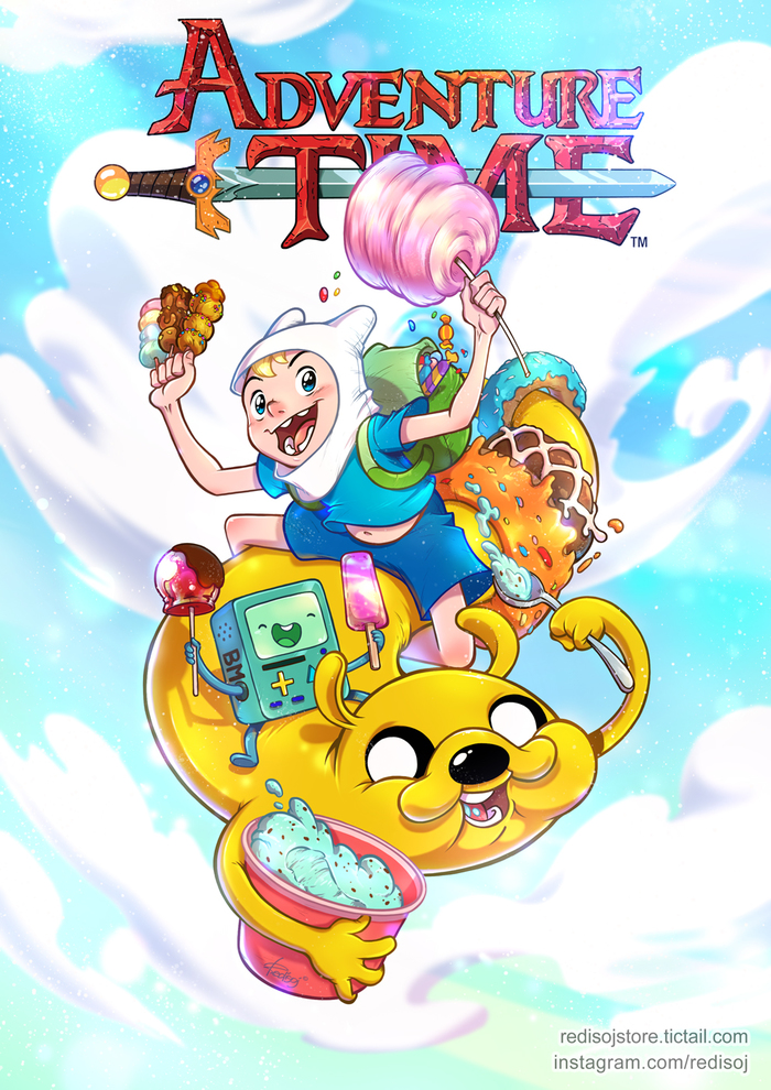 Fan-art Adventure time Redisoj, Adventure Time, , 
