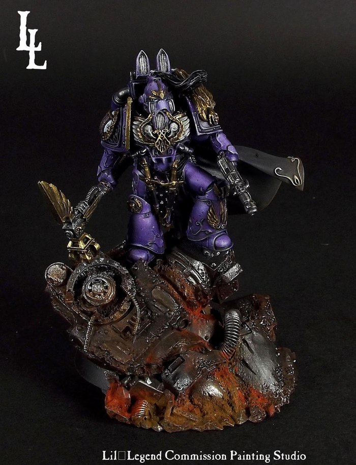 Lord-Commander Eidolon by Lil Legend Studio. Warhammer 30k, Lord-commander Eidolon, Wh miniatures, , 