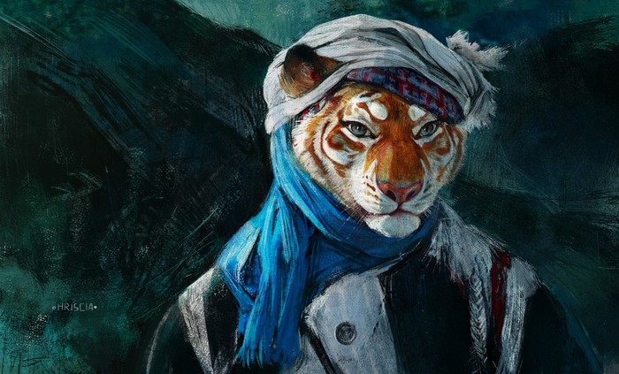 La montagne - Furry, Art, Hriscia, Tiger