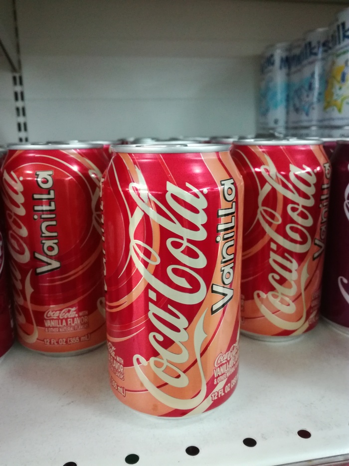 Vanila Coca-Cola - Моё, Coca-Cola, Vanilla