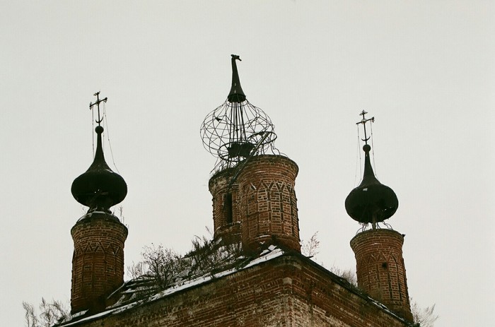 Abandoned churches near Suzdal - My, Suzdal, Abandoned, The photo, The film did not die, Longpost