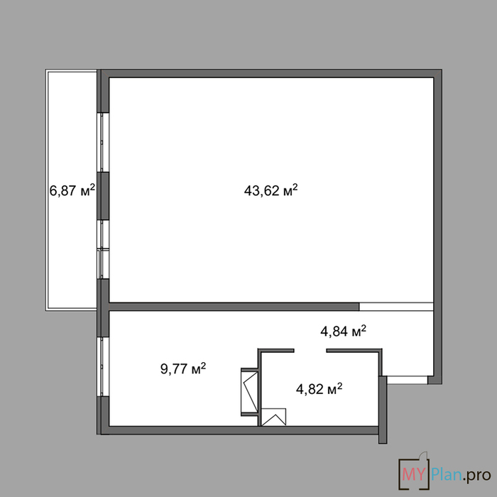 Three options for one apartment Part 1 - My, Layout, , Arrangement, Interior Design, Longpost