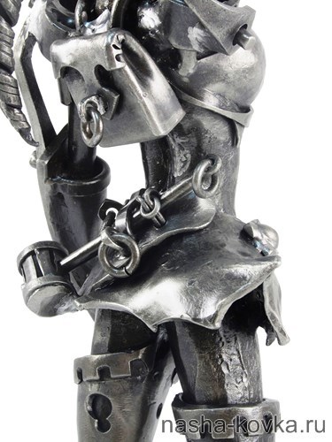 Harley Quinn is an iron lady. - My, Harley quinn, , Sculpture, Metal products, Forging, Longpost