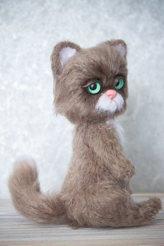 Kotofey - My, Needlework without process, cat, Crochet, Handmade, My, Longpost