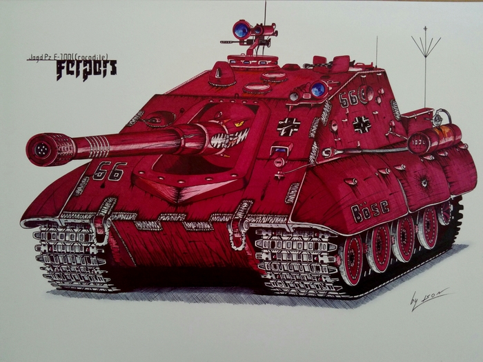 My latest best drawings in color. - My, Pencil drawing, Drawing, Art, Tanks, Auto, Helicopter, , Longpost