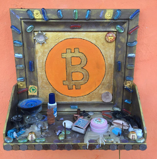An altar to bitcoin was installed in Yekaterinburg - Bitcoins, Yekaterinburg, Altar, Art