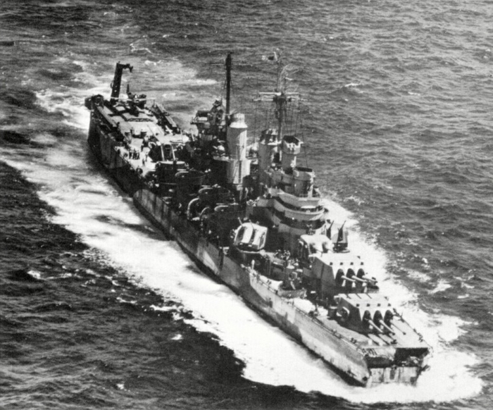 USS Pittsburgh - Вторая мировая война, Корабль, Питтсбург, Крейсер, Флот США