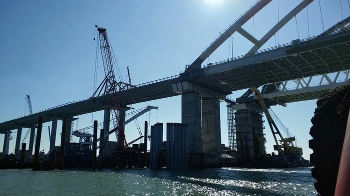 Kerch bridge - Not mine, First post, Kerch bridge, Longpost, Crimean bridge