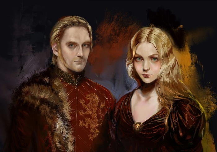 Tywin and Joanna - Game of Thrones, Tywin Lannister, , 