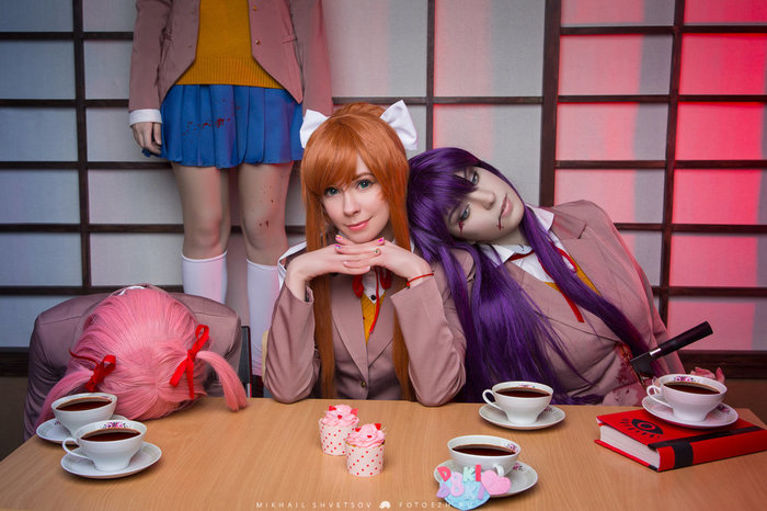 Just monika - Monika, Just monika, Doki Doki Literature Club, Cosplay