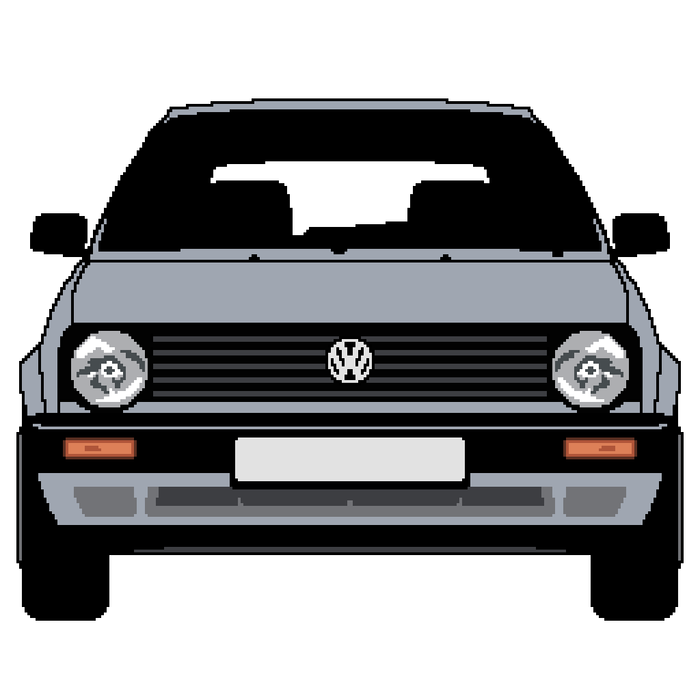 Pixel golf mk2 , , Volkswagen Golf II