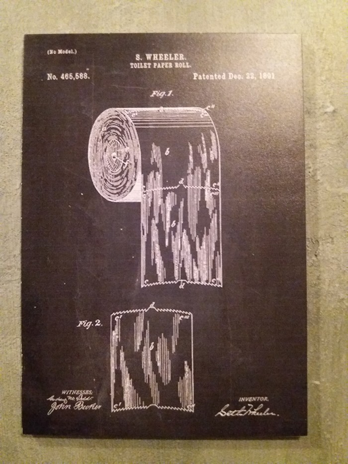 In the toilet of one of the bars in Gelendzhik - Gelendzhik, Patent, Bar, Longpost