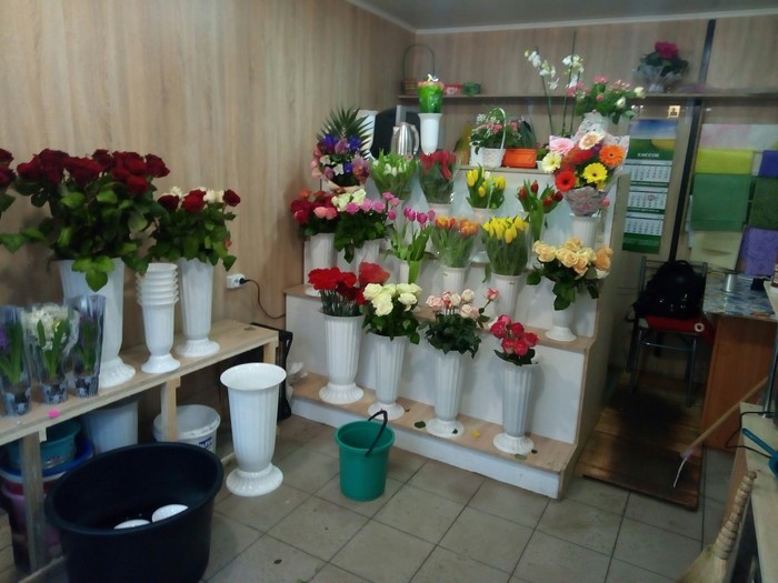 How do flower shops work? - Flowers, My, Floristics, Trade, Longpost