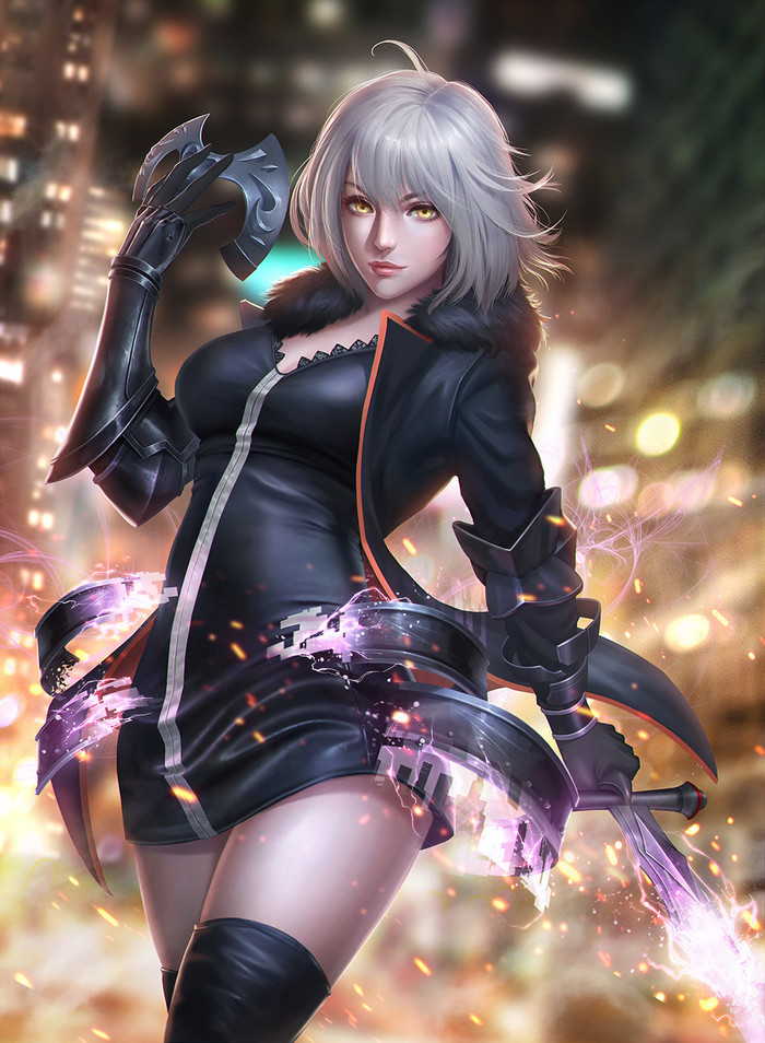 Jeanne Alter Anime Art, , Fate, Jeanne Alter, Duck wai