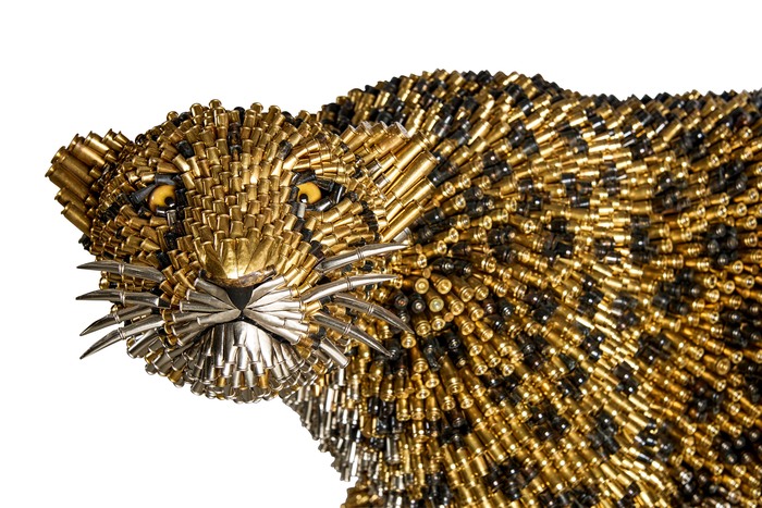 Из стреляных гильз и патронов. | Пикабу