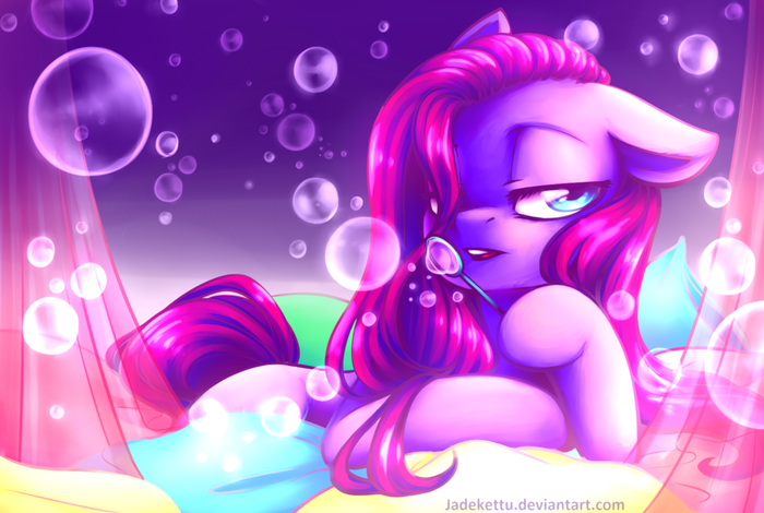 Bubbles Are Boring My Little Pony, Ponyart, Pinkie Pie