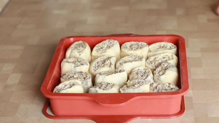 Оригинальный пирог с мясом Рецепт, Видео рецепт, Кулинария, Вкусно, Irinacooking, Пирог с мясом, Синнабон, Видео, Длиннопост