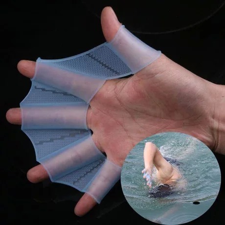 Hand fins - Swimming, Adaptation, Flippers, Appliance