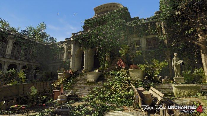 The original graphics in Uncharted 4 turned out to be better than those recreated in Unreal Engine 4. - Games, Computer games, Uncharted 4, Unreal Engine 4