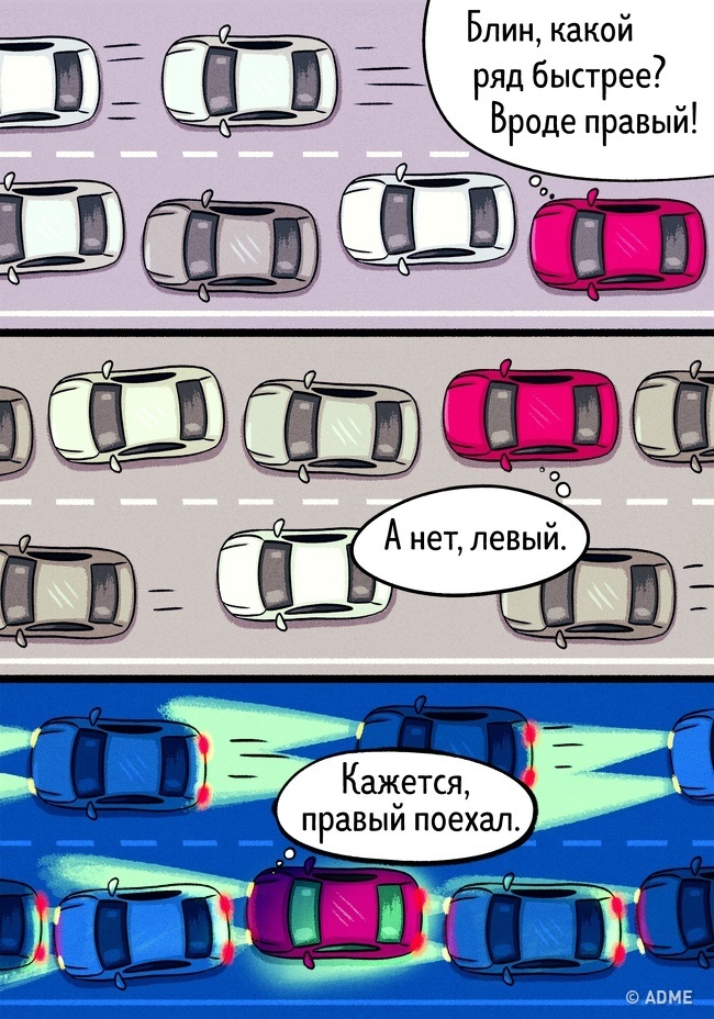 Комикс, который поймут все, у кого есть машина - ADME, Комиксы, Автомобилисты, Длиннопост