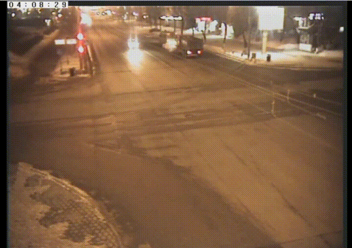 Execution cannot be pardoned #21 - Road accident, Permian, On red, Drunk, GIF, Video, Negative