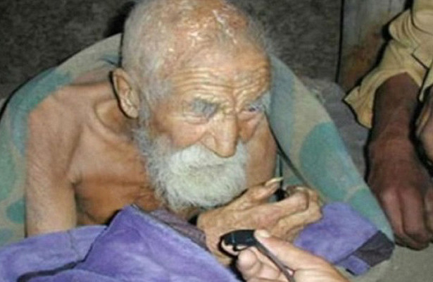 180-year-old man found in Varanasi - Old-timers, Old men, Fake