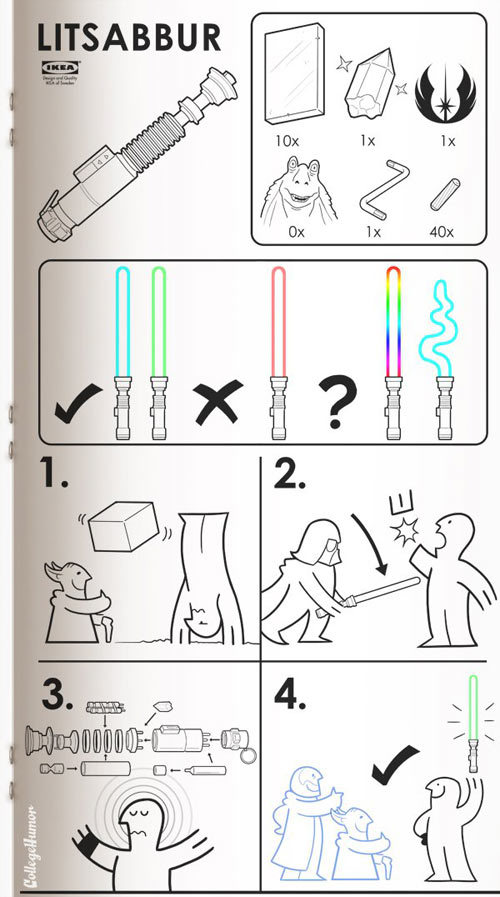 IKEA manuals for films - , Manuals, Movies, Longpost, IKEA, Humor, Images