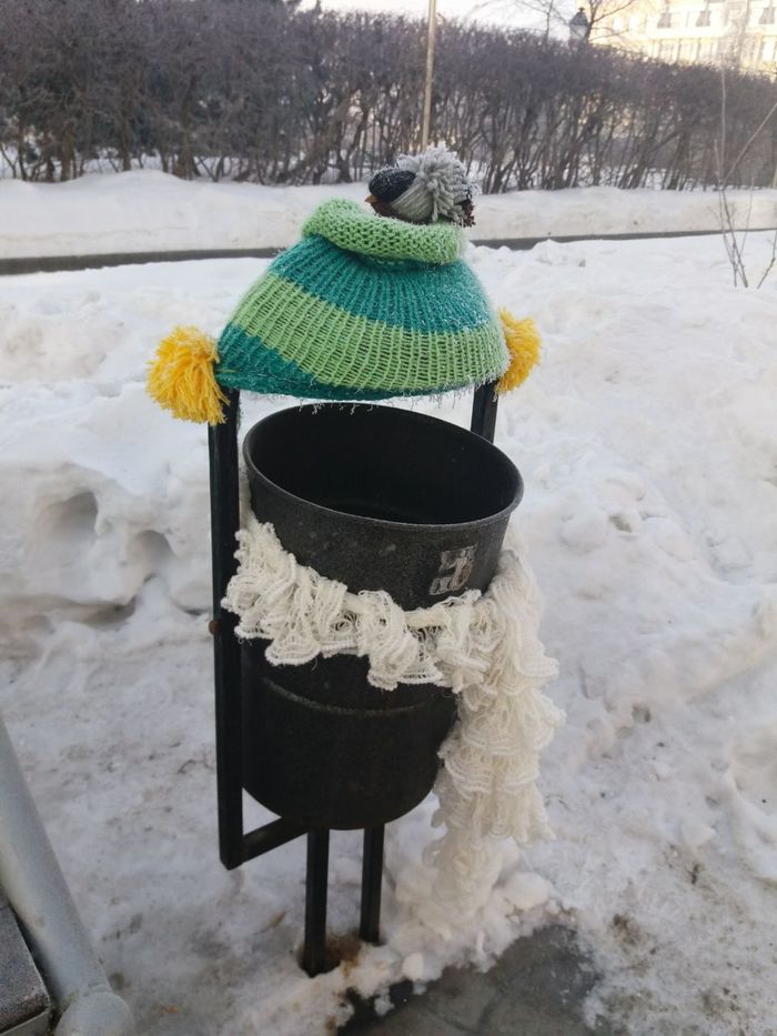 Warming up in Novosibirsk - My, Novosibirsk, Knitting, Don't be cold, Longpost, 