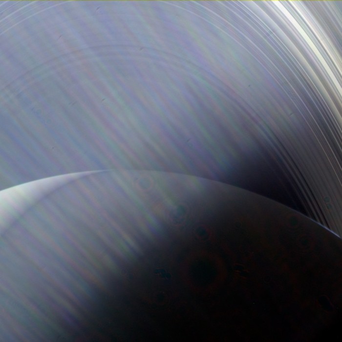Saturn in the window - Space, Saturn, The photo, Cassini, Eyes, Giants