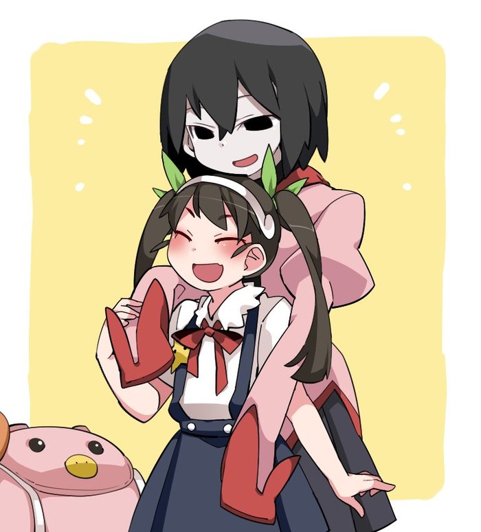 Snail wants hugs - Anime, Anime art, Monogatari series, Hachikuji Mayoi, Ougi Oshino