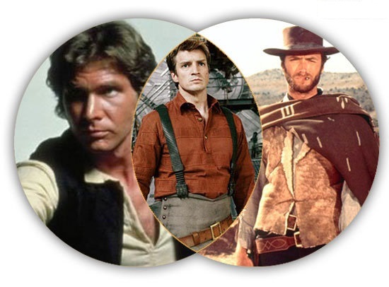 Worthy heir - Serenity, Malcolm Reynolds, Han Solo, Good bad evil, The series Firefly