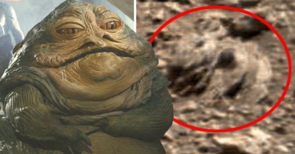 Астрономы обнаружили на Марсе лицо героя киносаги "Звёздные войны"