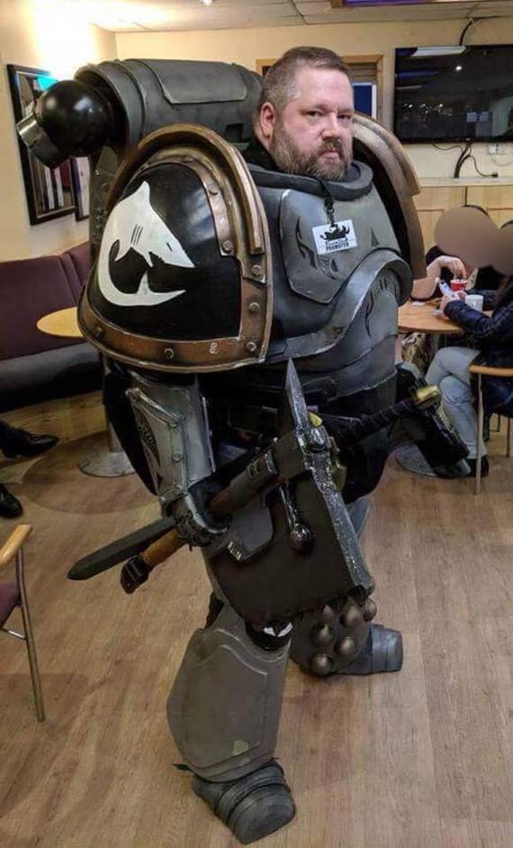 Warhammer cosplay - Warhammer 40k, Косплей, Космодесант, Adepta Sororitas, Длиннопост, Кархародоны