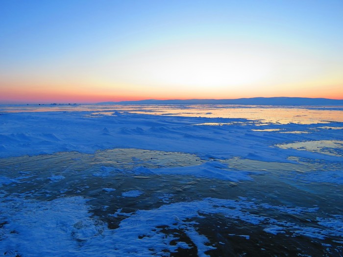 Dawn on Baikal - My, Baikal, Morning