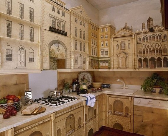 Original design of the kitchen - Kitchen, Design, Оригинально, From the network