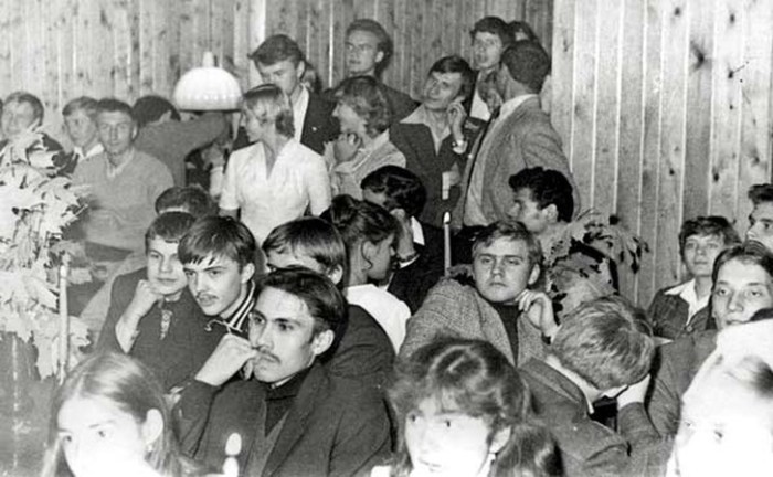 Soviet youth of the 1970s in amateur photographs of that time - Old photo, , the USSR, Longpost, Black and white, Youth