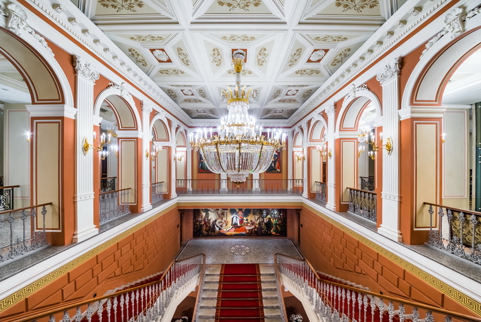 Eliseev Palace (Talion Imperial Hotel) Part 1 - My, Archiphoto, Belimov-Gushchin, Interior, Saint Petersburg, , Hotel, Castle, Longpost