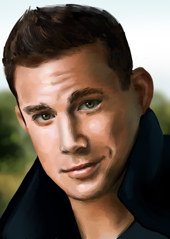 A little bit of Tatum in the feed - Channing Tatum, Sketching