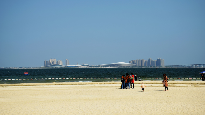 China and the sea - My, , China, , Sports facilities