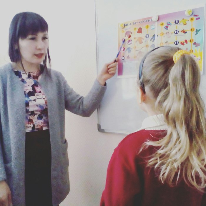 English lesson for children 6-7 years old - My, , , English language, Learning English