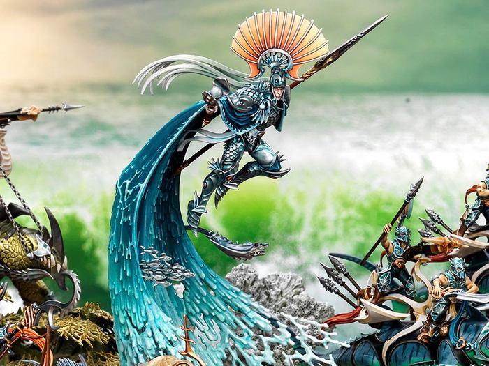 The Idoneth Deepborne, hidden for centuries, are finally resurfacing! - Warhammer: age of sigmar, Idoneth Deepkin, Aos News, Miniature, Video, Longpost