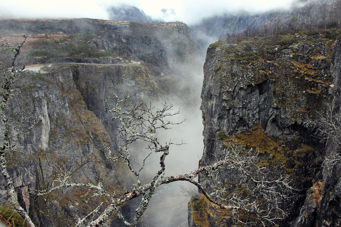 Norway, November 2017 - My, Norway, Travels, Scandinavia, Tourism, The mountains, Waterfall, Longpost